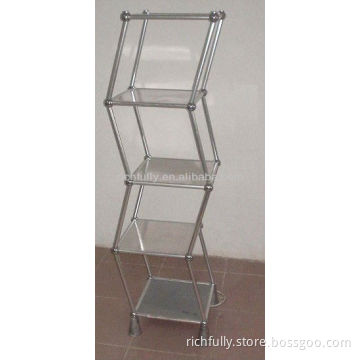 RFY-SM02: Beautiful Electric Rotating Display Stand With Straight Tube